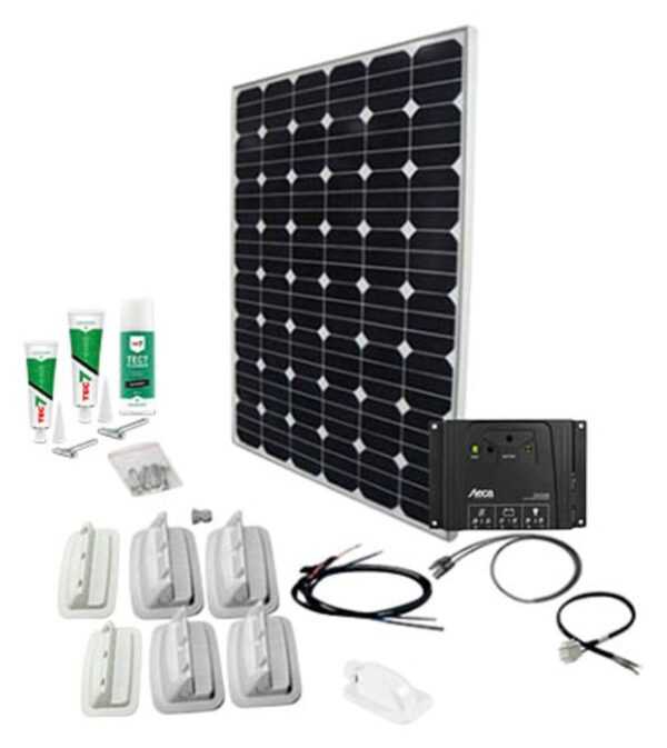 Phaesun Solaranlage "SPR Caravan Kit, Solar Peak SOL101 170 W", (Komplett-Set)