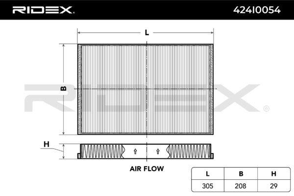 RIDEX Innenraumfilter Aktivkohlefilter 424I0054 Filter, Innenraumluft,Pollenfilter OPEL,VAUXHALL,Astra H Caravan (A04),Zafira A (T98),Astra G CC (T98)