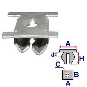 ROMIX Mutter C60370 OPEL,FIAT,Corsa D Schrägheck (S07),Corsa C Schrägheck (X01),ZAFIRA B (A05),Meriva A (X03),Astra H Caravan (A04),Zafira A (T98)