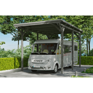 SKAN HOLZ Caravan-Carport 'Emsland' 404 x 604 cm schiefergrau