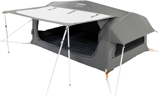 Raus aus dem Auto und schnell das Zelt aufgebaut! Das Dometic Pico FTC macht es Ihnen leicht. Das Dometic Pico mit integrierter Luftmatratze und robustem Luftschlauch-System ist die ideale Universallösung für Paare und Single-Camper. Der praktische Tragebeutel inklusive Rucksackriemen gewährleistet einen einfachen Transport