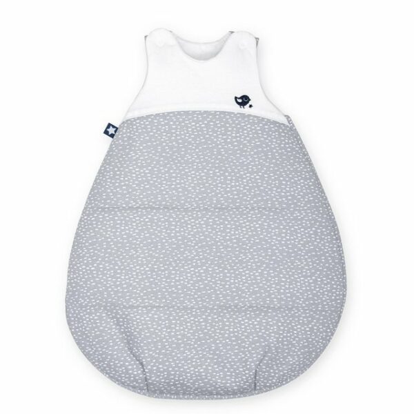 Julius Zöllner Babyschlafsack Schlafsack Dreamer Tiny Squares Grey 56/62