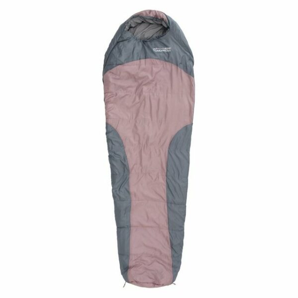 Lumaland Mumienschlafsack Where Tomorrow Camping Schlafsack mit Tasche, wasserabweisend Wärmekragen atmungsaktiv 230x80x55