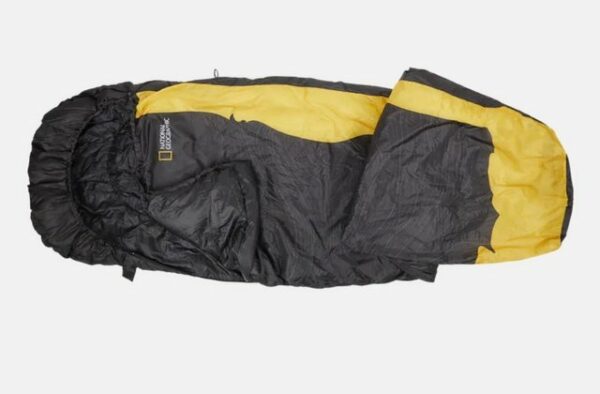 NATIONAL GEOGRAPHIC Schlafsack Outdoor Schlafsack für Wandern Camping Übernachtungen mit Kopfteil