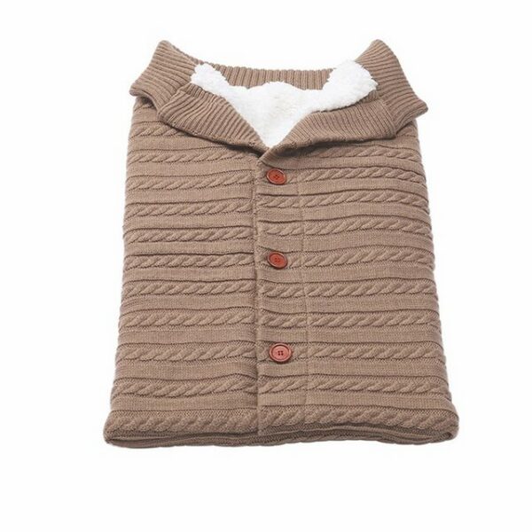 XDeer Babyschlafsack Baby Schlafsack für Kinderwagen Wickeldecke Wickelwickel Warmer, Warmer Schlafsack für Babys Neugeboren 0-12 Monat