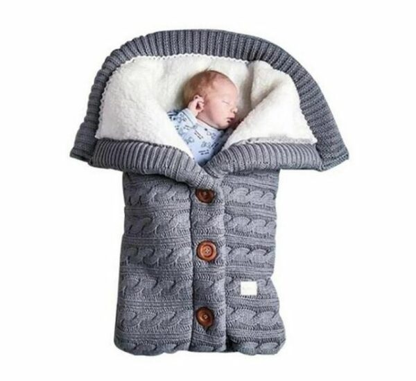 XDeer Babyschlafsack Baby Schlafsack für Kinderwagen Wickeldecke Wickelwickel Warmer, Warmer Schlafsack für Babys Neugeboren 0-12 Monat