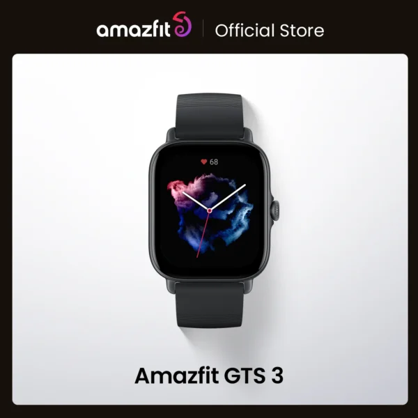 2021 neue Amazfit GTS 3 GTS-3 GTS3 Smartwatch Klassische Navigation Crown 1.75 ''AMOLED Display Zepp