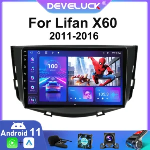 2Din Android 11 Auto Radio Multimedia Video Player Für Lifan X60 X 60 2011 - 2016 Navigation GPS