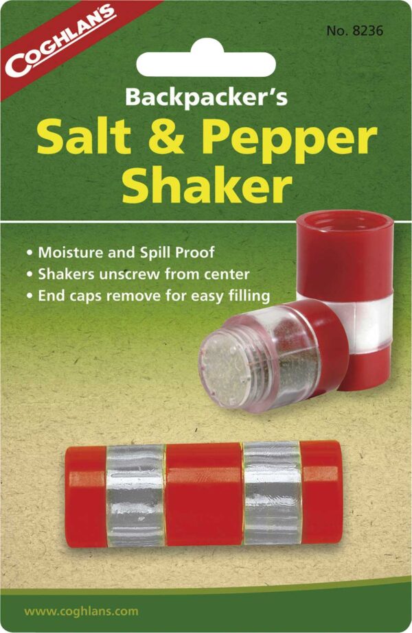 Zerlegbarer Streubehälter für Salz und Pfeffer. Wird je nach Bedarf oben oder unten geöffnet.Ausführung: Salz/Pfefferstreuer