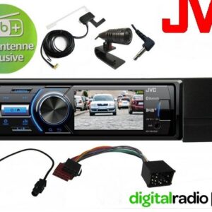 DSX JVC Bluetooth DAB+ Radio passend für BMW 3er E46 98-07 TFT Monitor Autoradio (Digitalradio (DAB), 45,00 W)