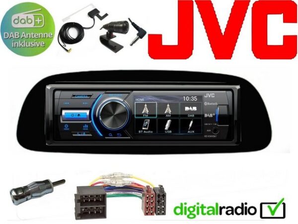 DSX JVC TFT Bluetooth DAB+ USB Radio für Sprinter Autoradio (Digitalradio (DAB), 45 W)