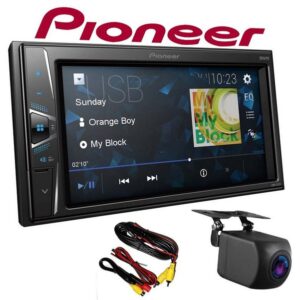 EHO Pioneer DMH-G120 2 DIN Touchscreen inklusive Rückfahrkamera USB AUX Autoradio