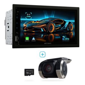 ELGAUS ELGAUS OM-270A universelles 2 DIN Android 11 Autoradio (FM-Tuner mit RDS, Digitalradio (DAB), UKW, CarPlay, Android Auto, RDS, DAB, RGB, Fernbedienung, Manual in DE/EN)