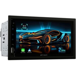 ELGAUS ELGAUS OM-270A universelles 2 DIN Android 11 Autoradio (FM-Tuner mit RDS, Digitalradio (DAB), UKW, CarPlay, Android Auto, RDS, DAB, RGB, Fernbedienung, Manual in DE/EN)