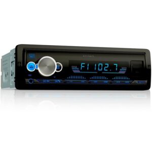 ELGAUS OM-150P 1 Din Autoradio (FM/AM, RDS, Bluetooth, RDS, Fernbedienung, ID3, Appsteuerung, Manual in DE/EN)