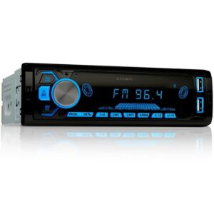 ELGAUS OM-160P 1 Din Autoradio (FM/AM, RDS, Bluetooth, RDS, Fernbedienung, ID3, Appsteuerung, Manual in DE/EN)