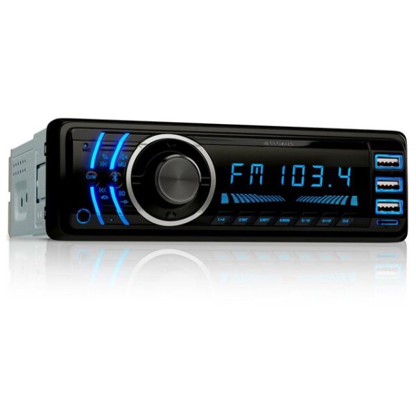 ELGAUS OM-170P 1 Din Autoradio (FM/AM, RDS, Bluetooth, RDS, Fernbedienung, ID3, Appsteuerung, Manual in DE/EN)