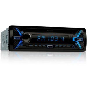 ELGAUS OM-190P 1 Din Autoradio (FM/AM, RDS, Bluetooth, RDS, Fernbedienung, ID3, Appsteuerung, Manual in DE/EN)