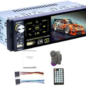 GABITECH 1 DIN 4.1 Zoll Autoradio Empfänger MP5, Video Player FM BT USB SD Autoradio (FM, AM, RDS, FM / AM / RDS)