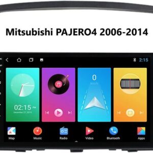 GABITECH 9'' Android 11 Autoradio GPS Navi FM für Mitsubishi Pajero 2006-2014 Autoradio