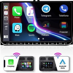 GABITECH 9 zoll Android 11 Autoradio GPS für VW Golf 5/6 V VI, Passat Autoradio