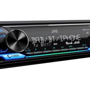 JVC KD-X482DBT 1-DIN Media-Receiver Autoradio (Digitalradio (DAB), Bluetooth, Amazon Alexa)