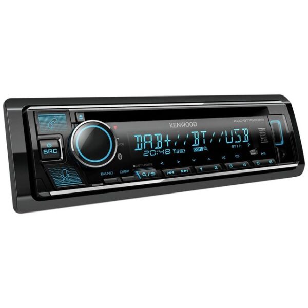 KENWOOD Kenwood KDC-BT760DAB Autoradio DAB+ Tuner, Bluetooth®-Freisprecheinric Autoradio