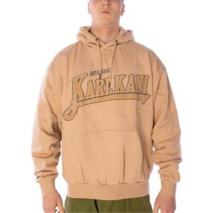 Karl Kani Hoodie Karl Kani Trekking OS Pinstripe Hoodie Herren Kapuzenpullover sand (1-tlg)