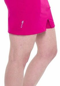 Kaymountain Skort Damen Trekking Wander Rock Short Marbella Ultra Leicht Pink Berry 34 mit Elastikbund