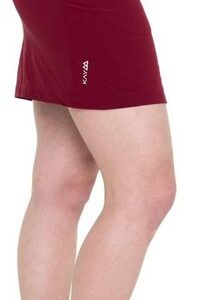 Kaymountain Skort Damen Trekking Wander Rock Short Marbella Ultra Leicht Rubin 34 mit Elastikbund