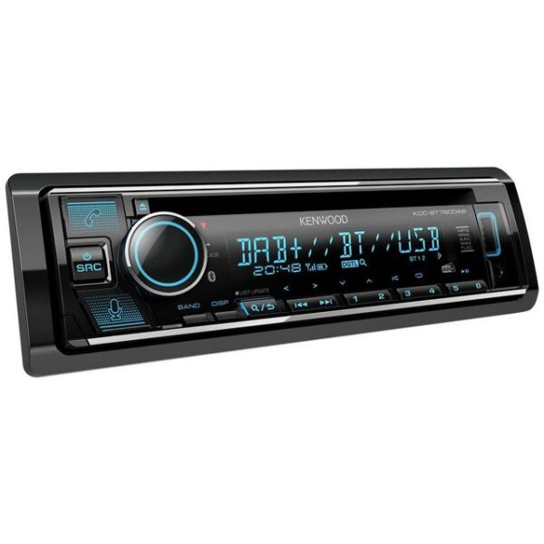 Kenwood CD/USB-Receiver mit Bluetooth, Digitalradio DAB+ Autoradio (DAB+ Tuner, Bluetooth®-Freisprecheinrichtung)