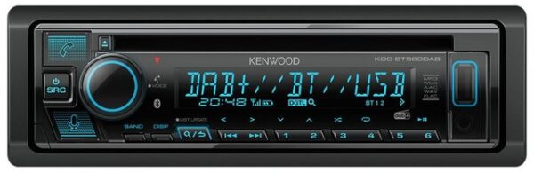 Kenwood KDC-BT560DAB CD/USB-Receiver Bluetooth Digitalradio DAB+ Amazon Alexa Autoradio