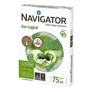 NAVIGATOR Druckerpapier Eco-Logical, Format DIN A4, 75 g/m², 169 CIE, 500 Blatt