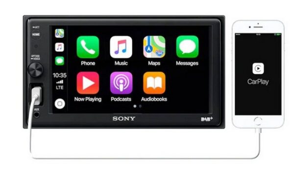 Sony XAV-AX1005DB 2DIN Bluetooth DAB+ Apple CarPlay USB Autoradio Autoradio