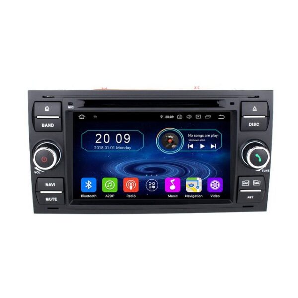 TAFFIO Für Ford Focus Mondeo Galaxy 7" Touchscreen Android Autoradio DVD GPS Einbau-Navigationsgerät