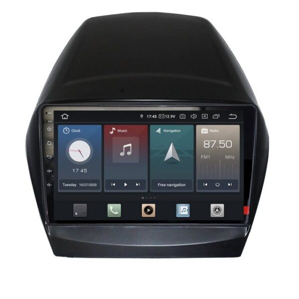 TAFFIO Für HYUNDAI iX35 Tucson 9" Touchscreen Android Autoradio GPS CarPlay Einbau-Navigationsgerät