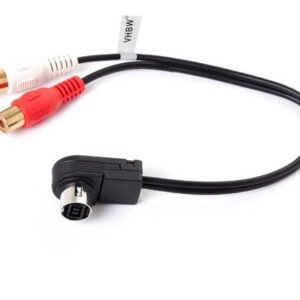 vhbw Audio-Kabel, Ersatz für JVC / Alpine KCA-121B für RCA-Audioquellen / Autoradio