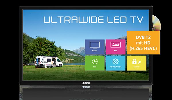 ALDEN ALDEN Ultrawide LED TV 24″