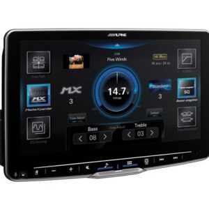 ALPINE INE-F904DU8S Autoradio mit schwenkbarem 9-Zoll Touchscreen, Autoradio