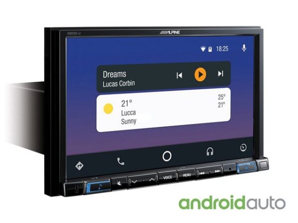 ALPINE X803D-A3 8-Zoll-Navigationssystem für Audi A3 (8P/8PA) Autoradio