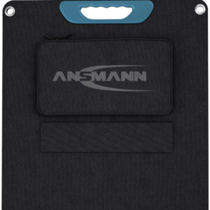 ANSMANN Solarpanel, 100 Watt, faltbar, schwarz/blau