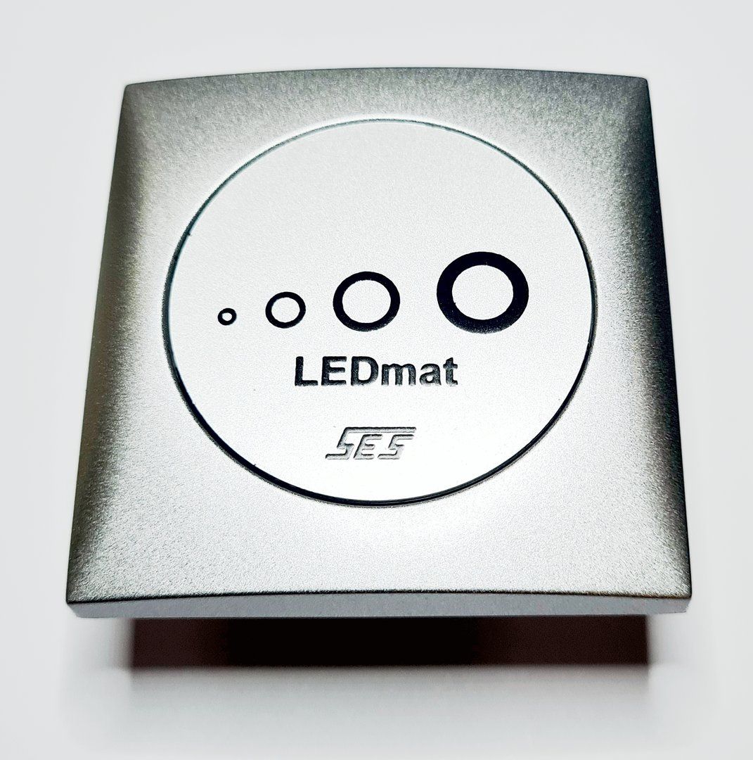 SES Berker Integro Dimmer Touch & Slide LED by SES in chrom matt