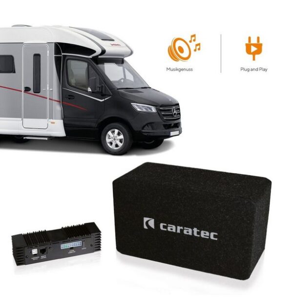 Caratec CAS212S Mercedes-Benz Sprinter S907 910.MBUX 7 Navigation 10 Auto-Lautsprecher