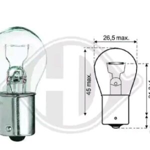 DIEDERICHS Glühlampe, Blinkleuchte VW,AUDI,MERCEDES-BENZ LID10047 191953050C,1H0953049B,1H0953050B 2D0945095c,J9913211210,N0177102,N0177322,N0177324