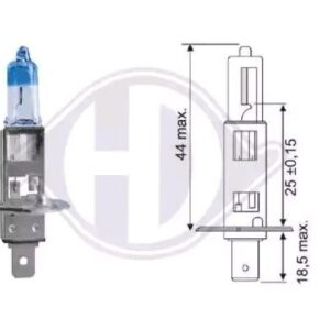 DIEDERICHS Glühlampe, Hauptscheinwerfer VW,AUDI,MERCEDES-BENZ LID10065 N0177612,N0177612Z,N0177616 07119978390,07509064001,63216926908,63217160777