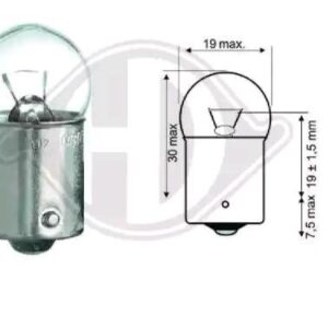 DIEDERICHS Glühlampe, Innenraumleuchte VW,AUDI,MERCEDES-BENZ LID10059 N0177182,N0177184,N0177185 N0177186,07119905336,07119978227,07509063573,9063573