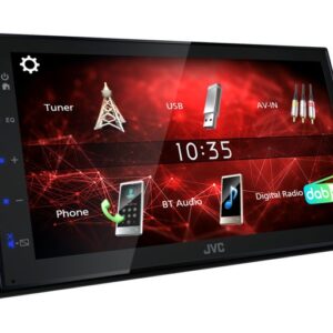 JVC KW-M27DBT 2-DIN Digital Media Receiver DAB+ Bluetooth Autoradio