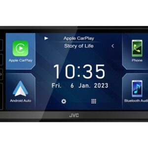 JVC KW-M785DBW DAB+ Bluetoaoth Apple CarPlay Android-Auto Autoradio