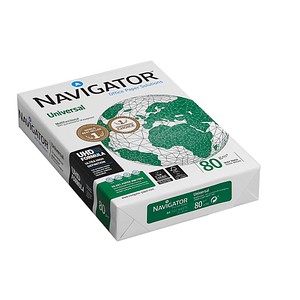 NAVIGATOR Kopierpapier Universal DIN A4 80 g/qm 500 Blatt