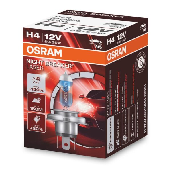 OSRAM Glühlampe, Fernscheinwerfer VW,AUDI,MERCEDES-BENZ 64193NL